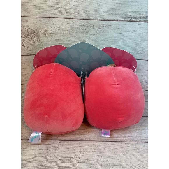 Cherry Squishmallows Set of Two Cherries Plush Food Collectible Doll 11"H - Picture 4 of 12